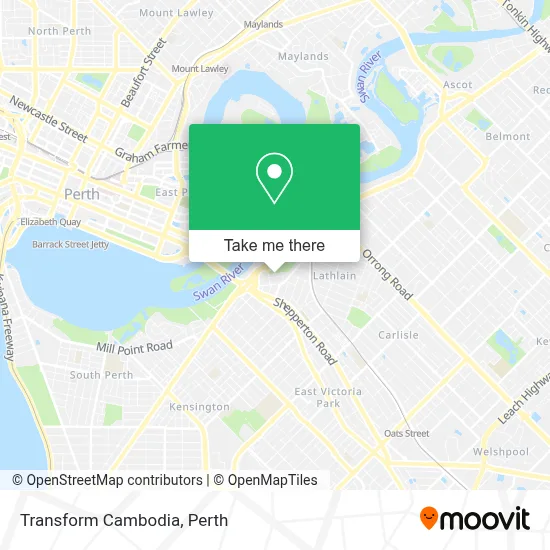 Mapa Transform Cambodia