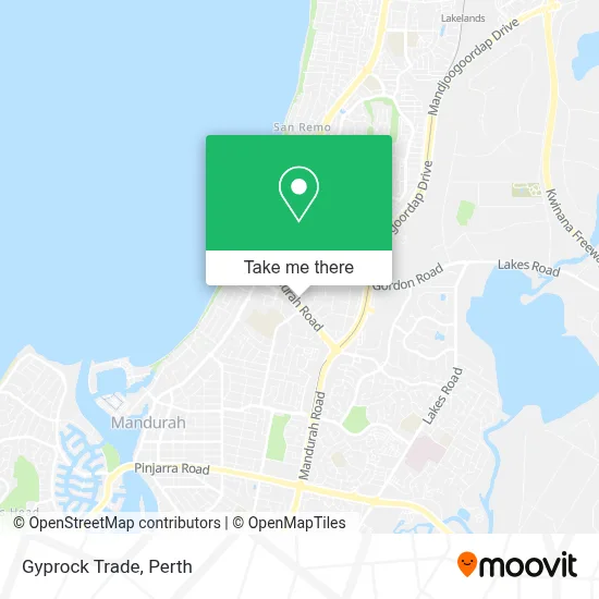 Mapa Gyprock Trade