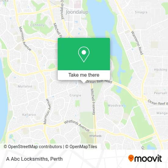 Mapa A Abc Locksmiths
