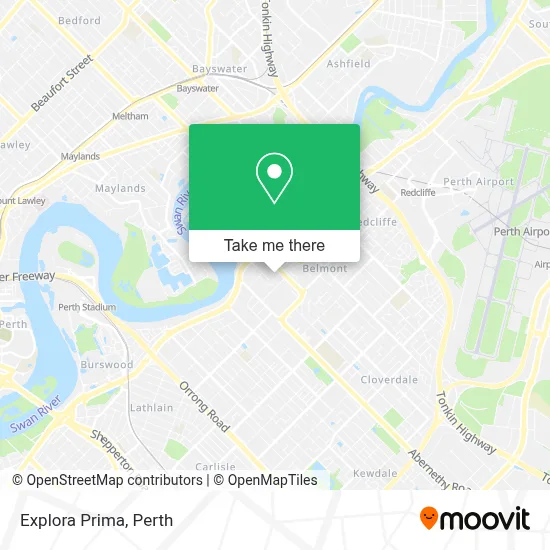 Mapa Explora Prima