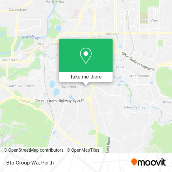 Mapa Btp Group Wa