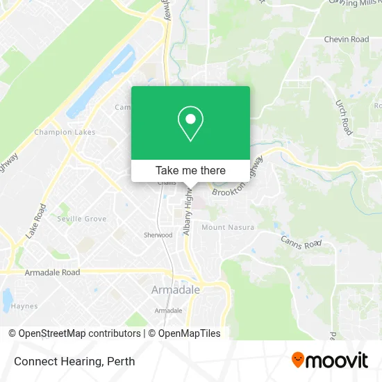 Mapa Connect Hearing