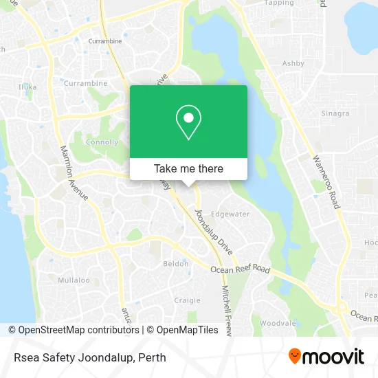 Mapa Rsea Safety Joondalup