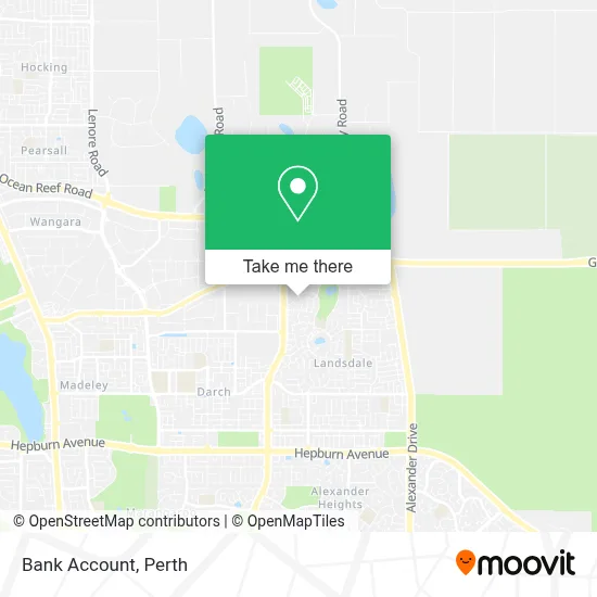 Bank Account map