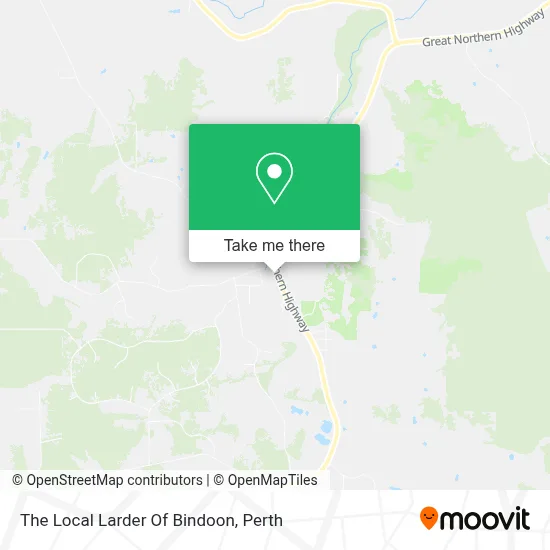 Mapa The Local Larder Of Bindoon