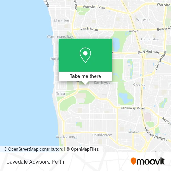 Mapa Cavedale Advisory