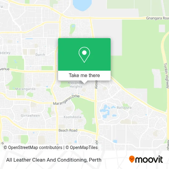 All Leather Clean And Conditioning map