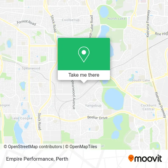 Mapa Empire Performance