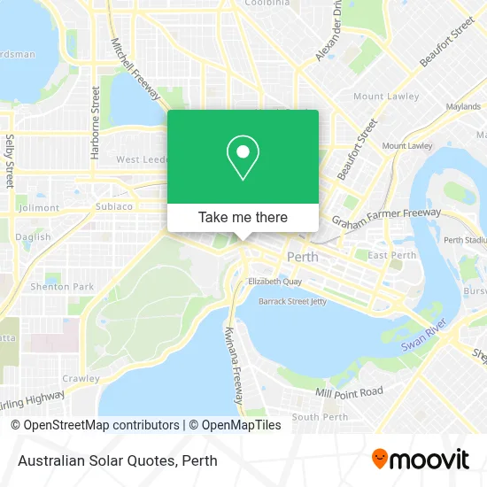 Mapa Australian Solar Quotes