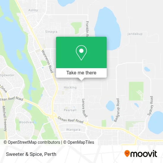 Sweeter & Spice map
