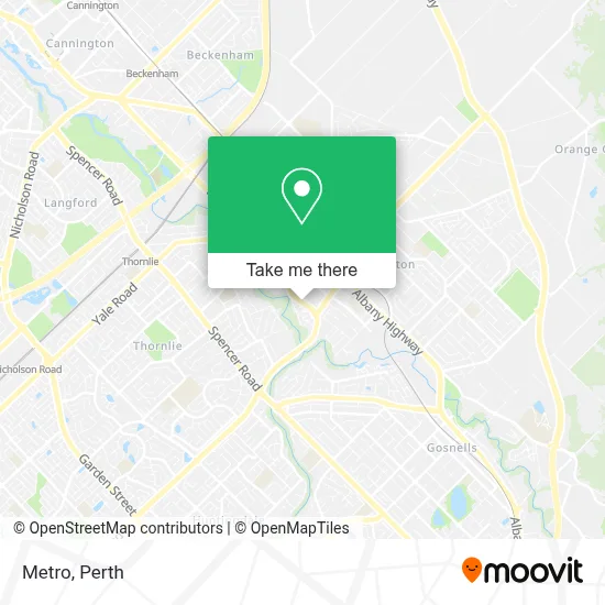 Mapa Metro