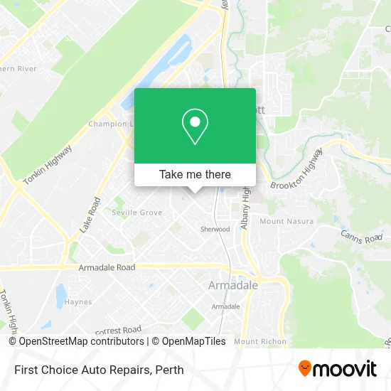 Mapa First Choice Auto Repairs