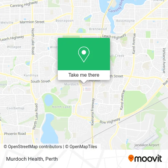Mapa Murdoch Health