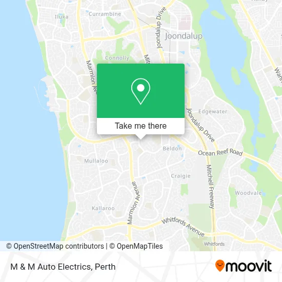 Mapa M & M Auto Electrics