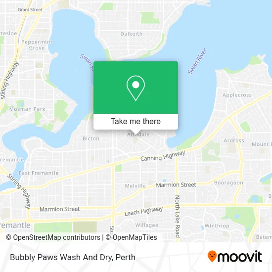 Mapa Bubbly Paws Wash And Dry