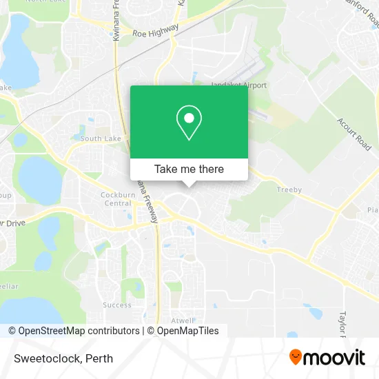 Mapa Sweetoclock