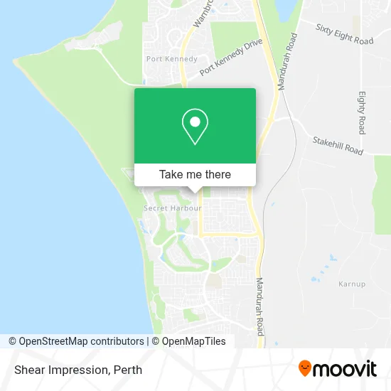 Mapa Shear Impression