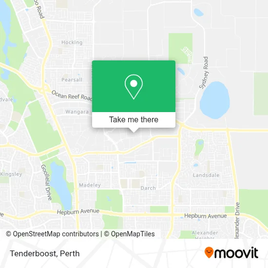 Tenderboost map