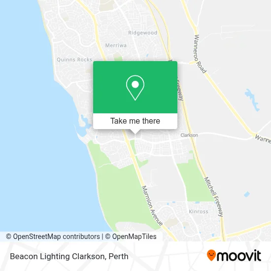 Mapa Beacon Lighting Clarkson