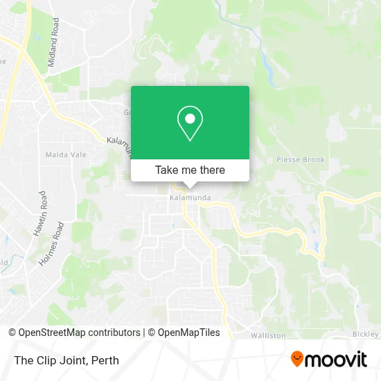 Mapa The Clip Joint