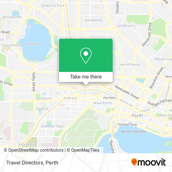 Mapa Travel Directors