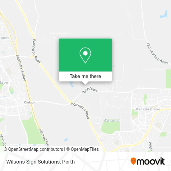 Mapa Wilsons Sign Solutions