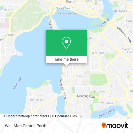 Mapa Well Men Centre