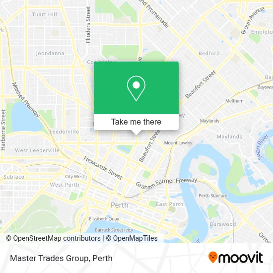 Mapa Master Trades Group