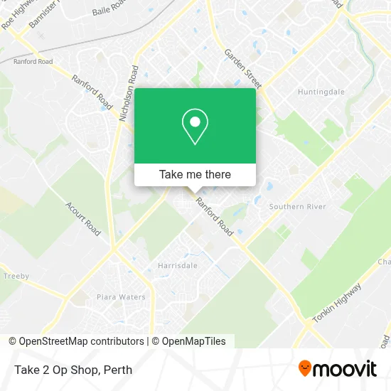 Mapa Take 2 Op Shop