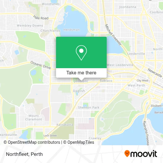 Mapa Northfleet