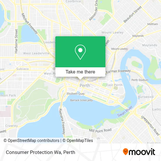 Consumer Protection Wa map