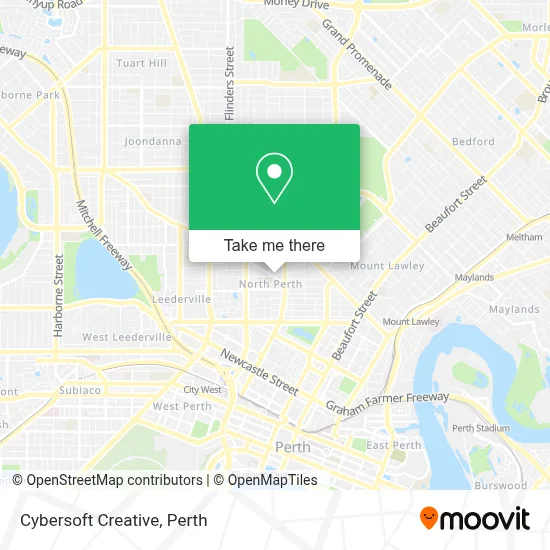 Mapa Cybersoft Creative
