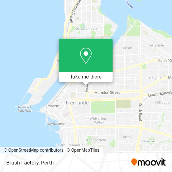 Mapa Brush Factory