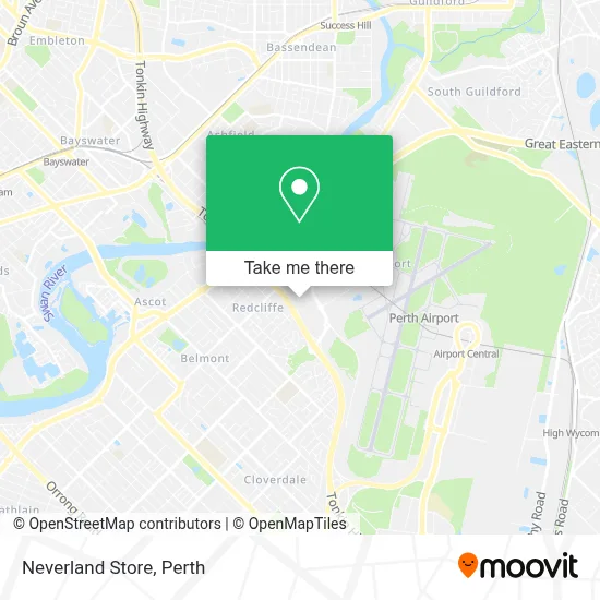 Mapa Neverland Store
