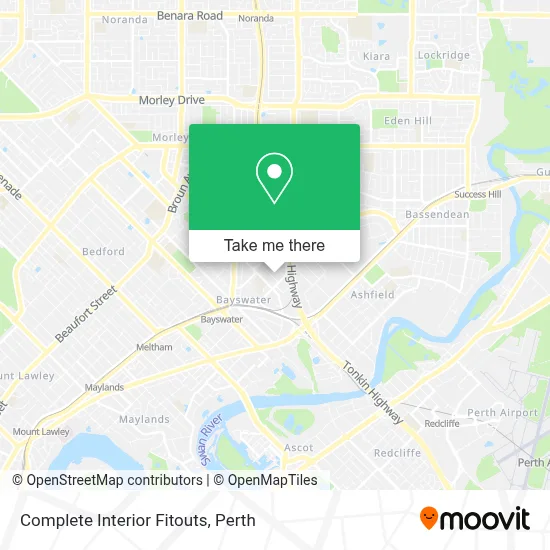 Complete Interior Fitouts map