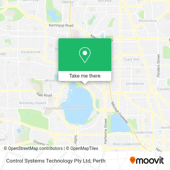 Control Systems Technology Pty Ltd map