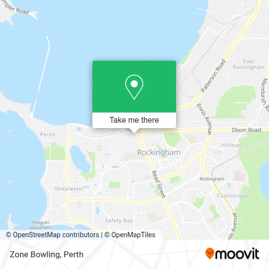 Mapa Zone Bowling