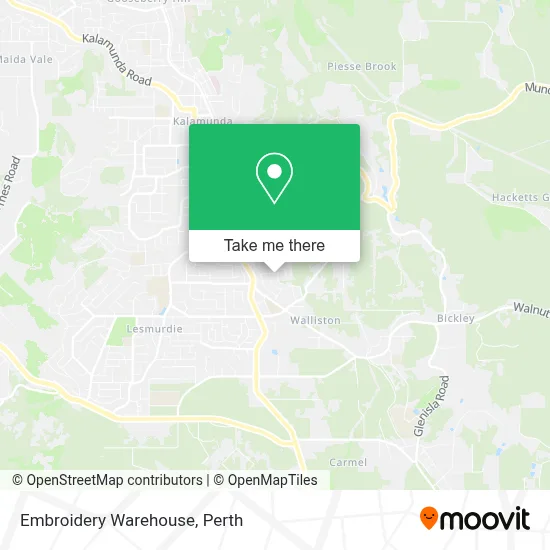 Mapa Embroidery Warehouse