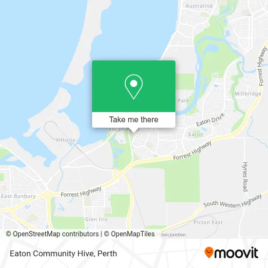 Mapa Eaton Community Hive