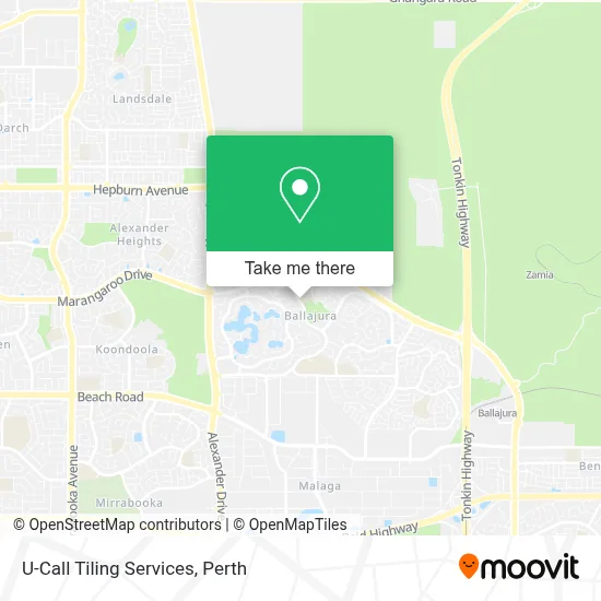 Mapa U-Call Tiling Services