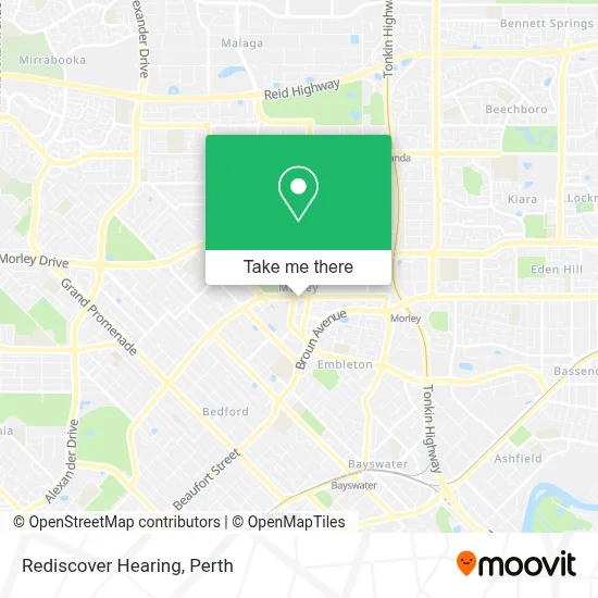Mapa Rediscover Hearing