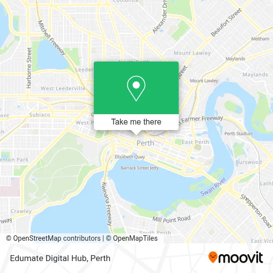 Mapa Edumate Digital Hub