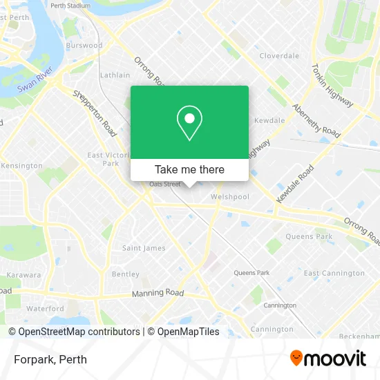 Mapa Forpark