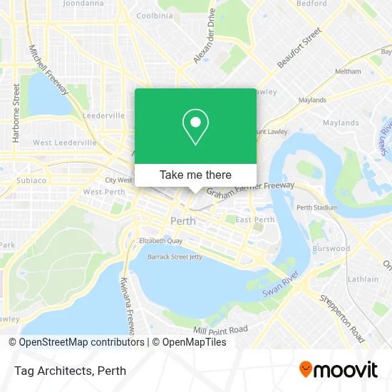 Tag Architects map