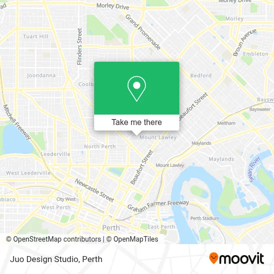 Mapa Juo Design Studio