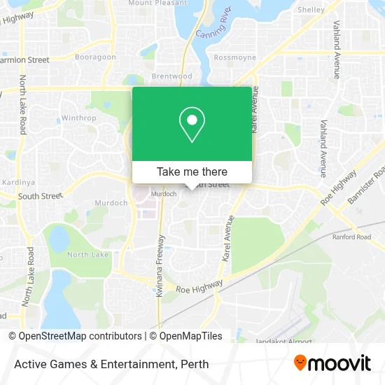 Mapa Active Games & Entertainment