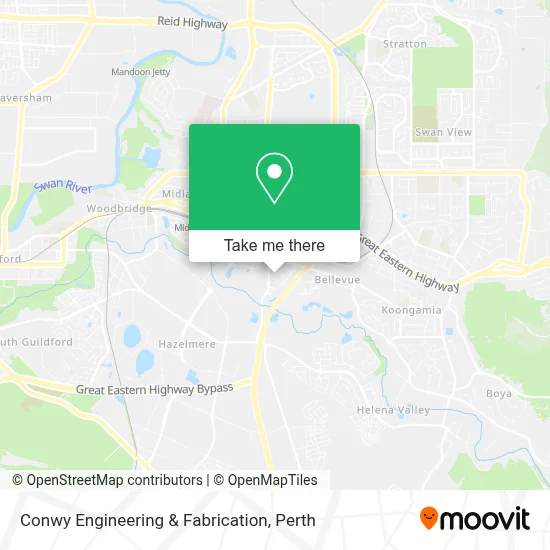 Mapa Conwy Engineering & Fabrication