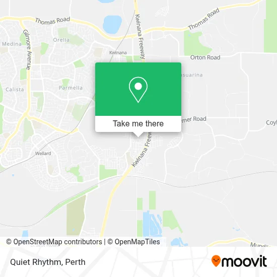 Mapa Quiet Rhythm