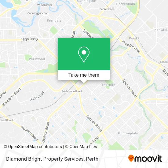 Mapa Diamond Bright Property Services