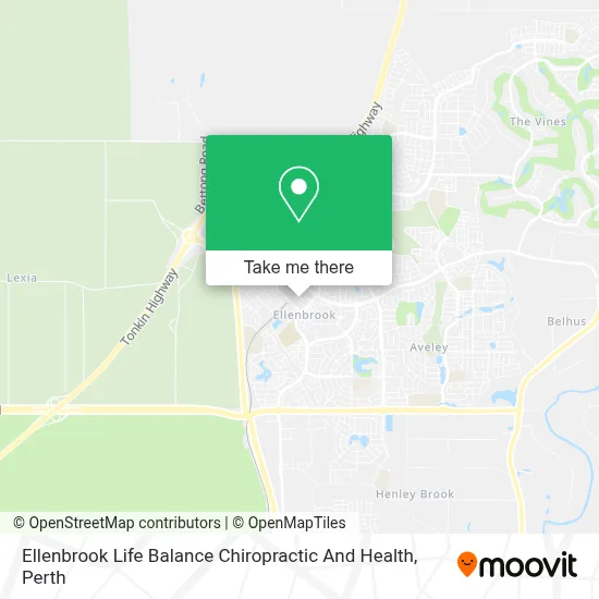 Ellenbrook Life Balance Chiropractic And Health map